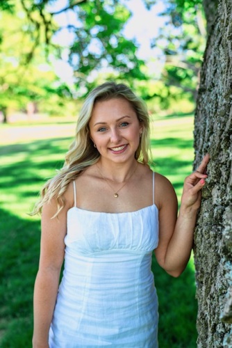 Outdoor portrait of Climate NH Volunteer Maddy Britting