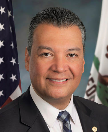 Portrait of Alex Padilla