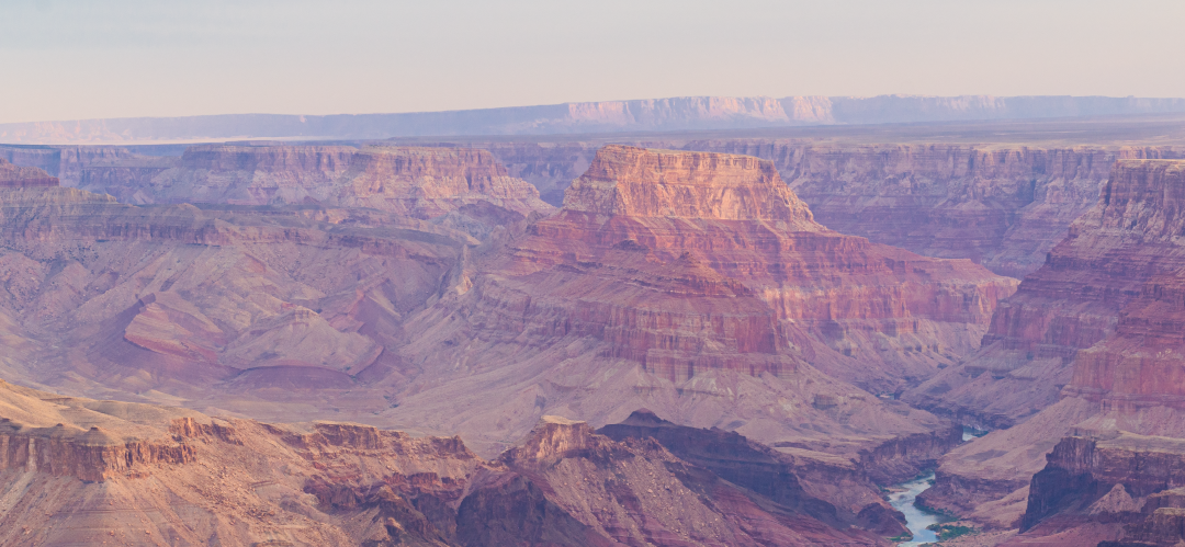 Photo of the Grand Canyon from above