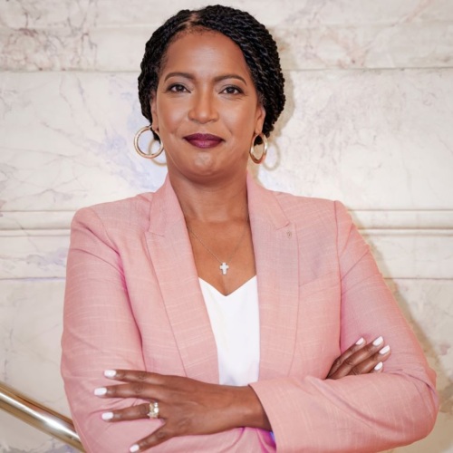 Portrait of Representative Jahana Hayes.