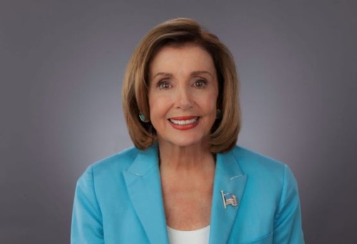 Portrait of Speaker Emerita Representative Nancy Pelosi.