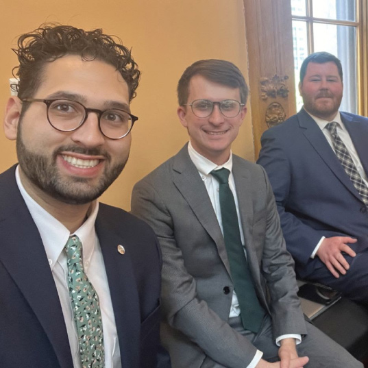 Ohio Environmental Council Action Fund staff pose for a photo