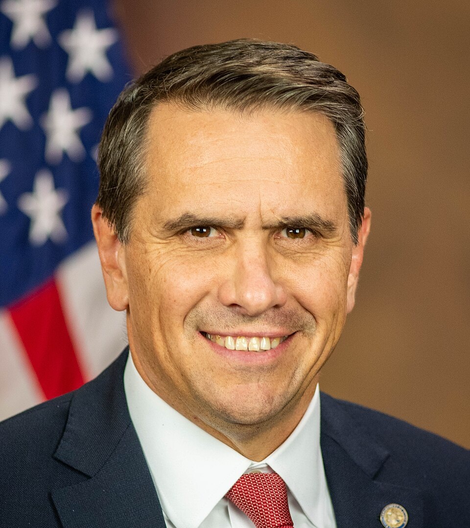 Todd Blanche official portrait.